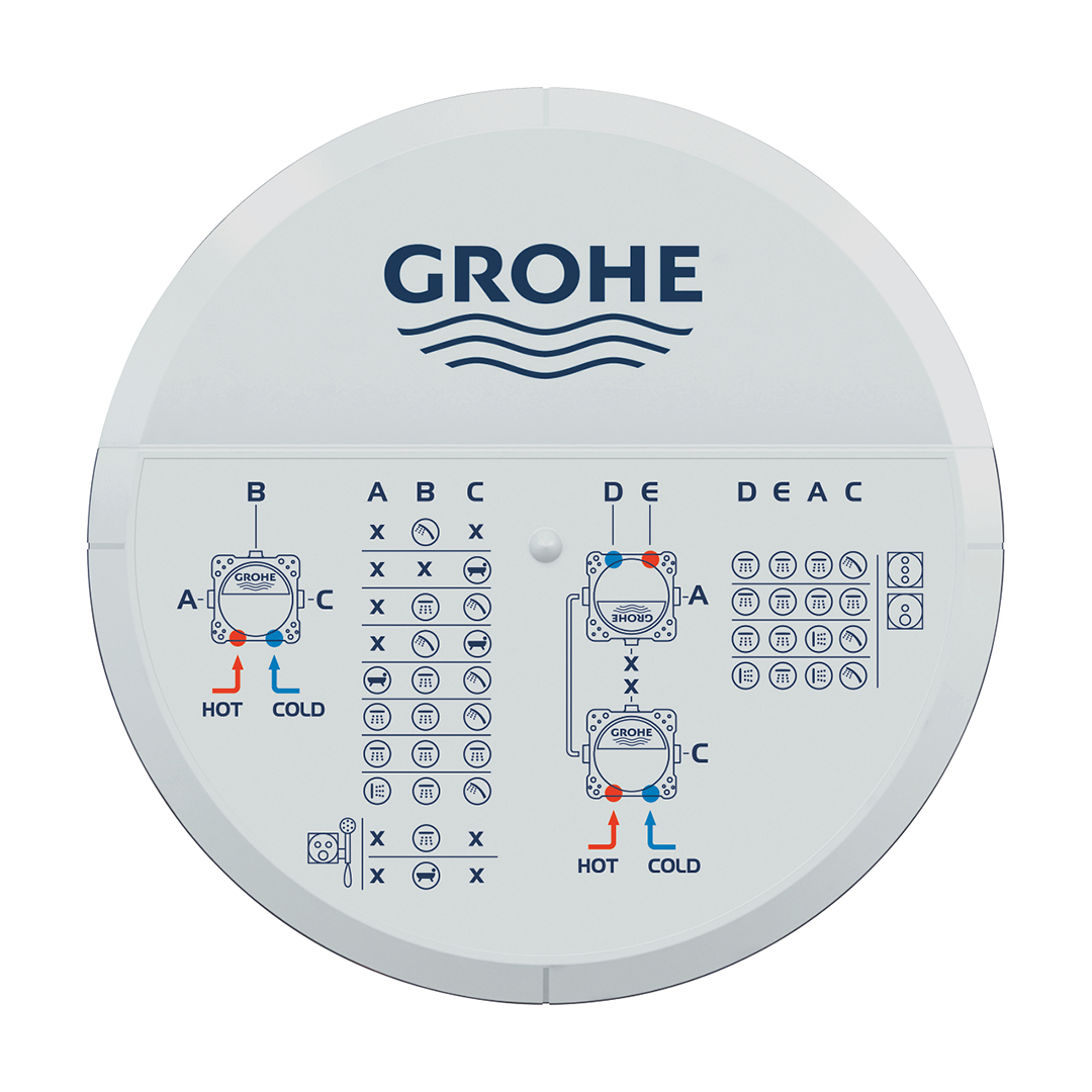  Universal concealed body Grohe Rapido SmartBox 35604000 – Grohe 11.23.73.0007 – снимка 4